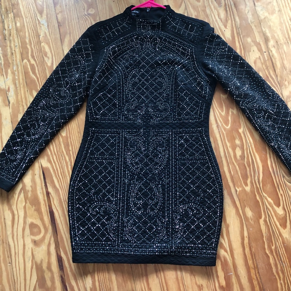 Bebe embellished dress